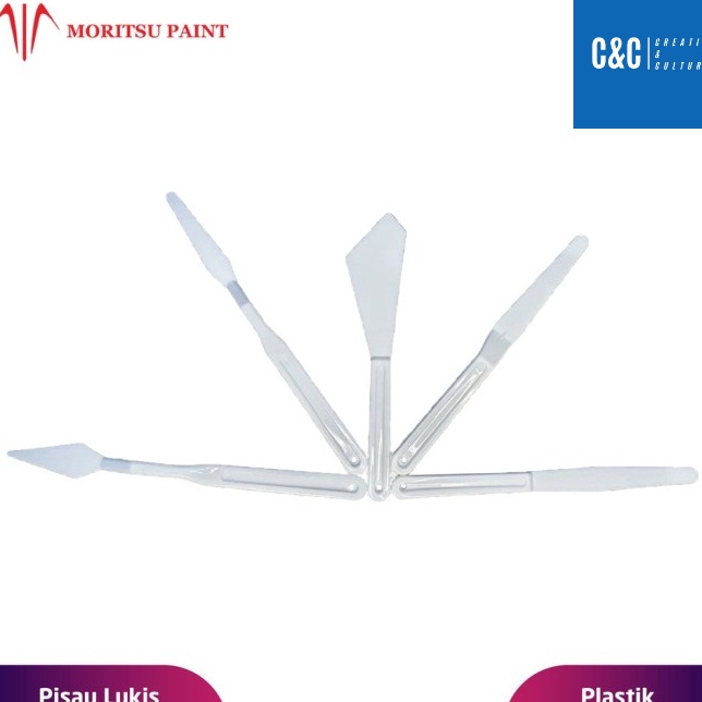 

[KODE PRODUK 6PYLF3565] Pisau Clay Lukis Plastik 5 Jenis