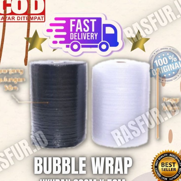 

[KODE PRODUK QNVWJ9147] Bubble Wrap Ukuran 60CM x 50M Tebal Premium