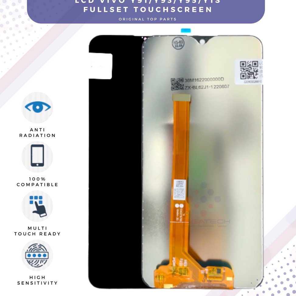 Terbatas LCD Vivo Y91 / LCD Vivo Y91c / LCD Vivo Y93 / LCD Vivo Y95 / LCD Vivo Y1S  Fullset Touchscr