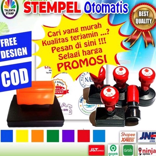 

[KODE PRODUK SLLFG6442] Stempel custom /stempel flash / stempel lunas / stempel logo / stempel unboxing /Termurah