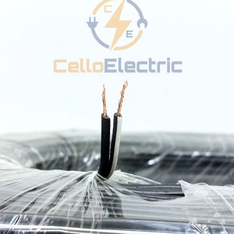 Hot -  Kabel Listrik Serabut 2x18 ELECTRON 100 Meter 2x10 MIKA / Kabel Listrik Serabut 1 Roll Tembag