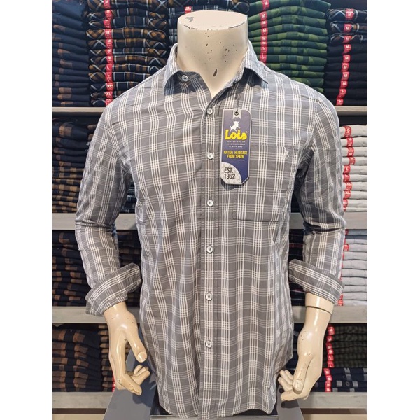 KEMEJA LOIS PRIA ORIGINAL 100% PROMO