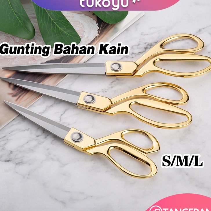 

[KODE PRODUK C997K9853] Gunting Bahan Kain/Gunting Potong Bahan Kain/Tailor Scissors Textile Scissors