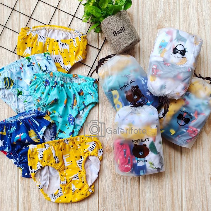 Terbaru Celana dalam atau cd anak libby murah kemasan pouch