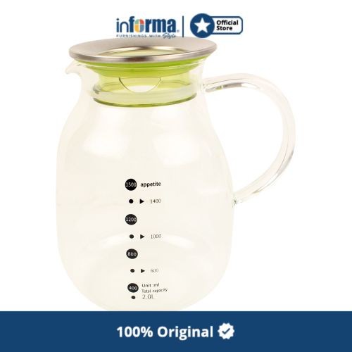 Terlaris Informa - Appetite 2 Ltr Freddi Teko Minum - Hijau
