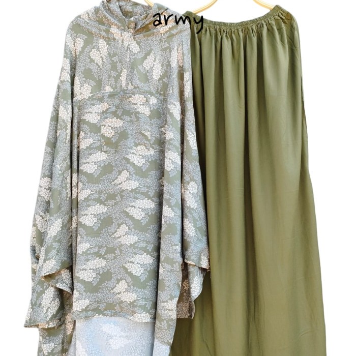 Mukena Abh Motif Atas Bawah Hadramaut