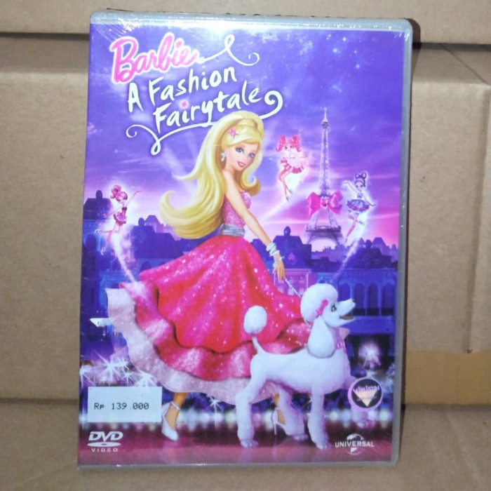 Terlaris Dvd Barbie A Fashion Fairy Tale (Original)
