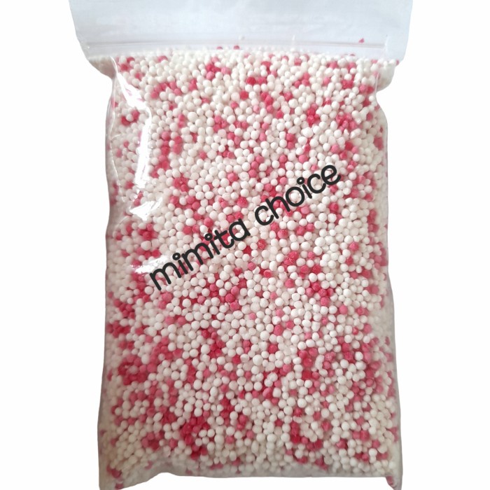 

Terlaris Sagu Mutiara Thailand Mix Putih Pink 250 Gram