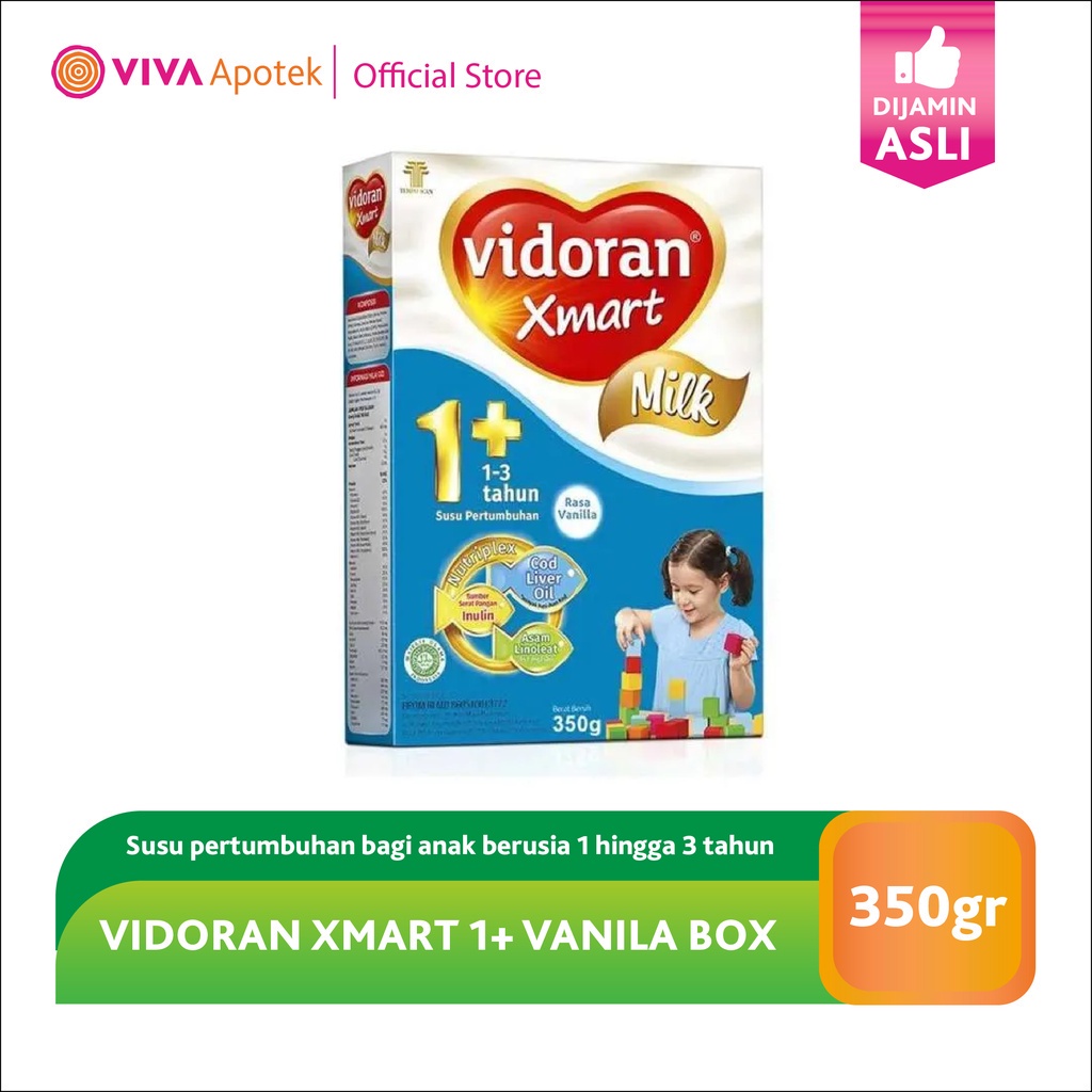 Promo Harga Vidoran Xmart 1 Vanilla 350 gr - Shopee