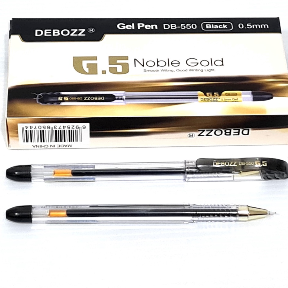 

Grosir Gel Pen DEBOZZ DB-550 HITAM Isi 12 Pcs dtr