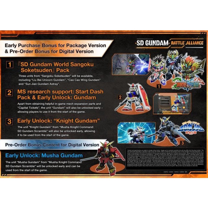 Ps4 Sd Gundam Battle Alliance Region 3 English