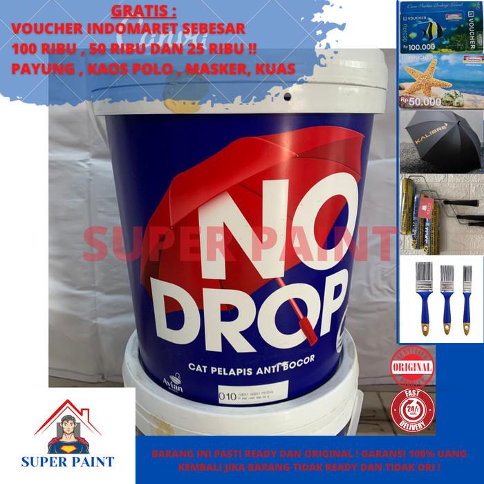 (( BISA COD) CAT PELAPIS BOCOR NODROP / NO DROP CAT TEMBOK SEMUA WARNA UKURAN 20KG