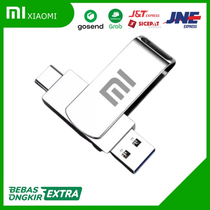 Terlaris Xiaomi Mi U Disk 2Tb Flashdisk 1Tb Usb 3.1 Type C Interface To Hp