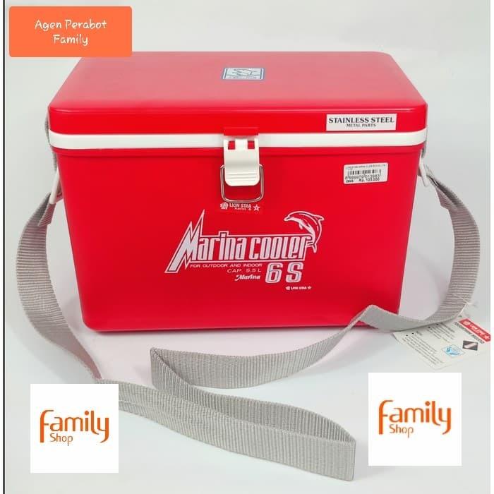 (( BISA COD) MARINA COOLER BOX KOTAK BOX ES MINI 6S LION STAR 5,5L I-15 I15