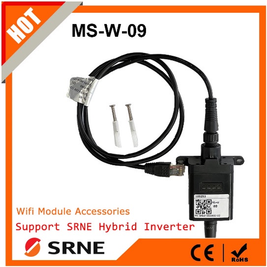 Terlaris Srne Wifi Dongle Module For Off Grid Mppt Solar Power Inverter Ms-W-09