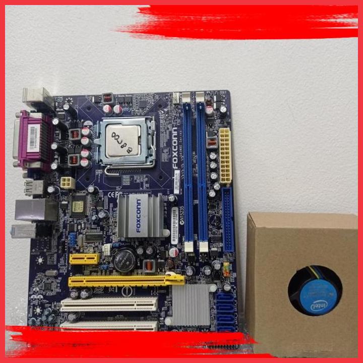 (PTK) PAKETAN MOBO G41 FOXCONN E8500 PLUS FAN LGA 775