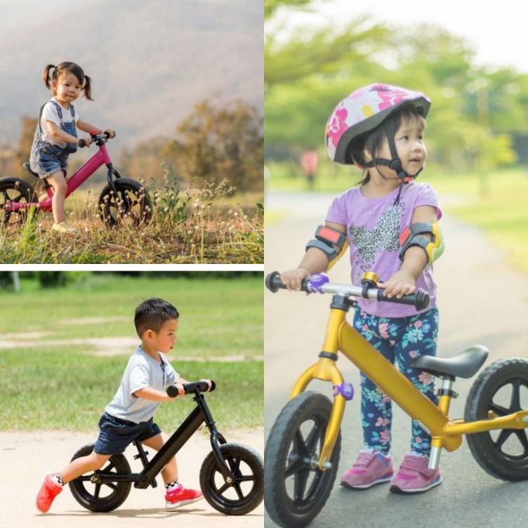 ❁Serba Murah✪↕ 0VRAJ Sepeda Anak Pushbike Balance Bike Anak Roda 2 Sepeda Keseimbangan Anak  Push Bi
