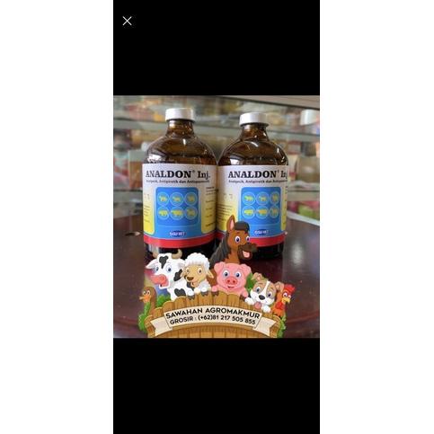 Grosir Analdon Pengganti Sulpidon Medipiron Injeksi 100Ml Anti Demam Anti Radang Sapi Kyx