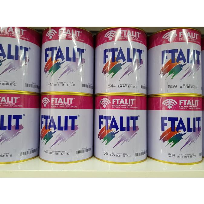 

CAT FTALIT (1 KG) - CAT MINYAK / UNTUK KAYU BESI