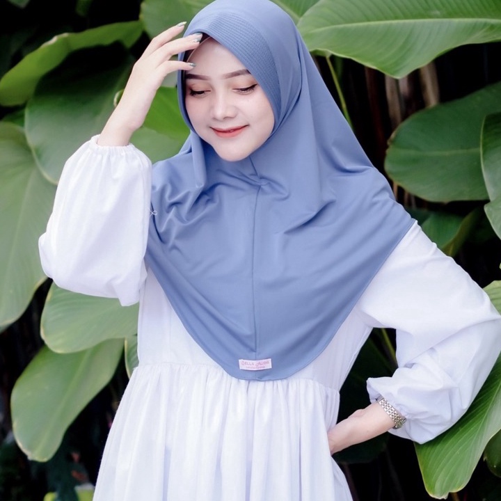 TERMURAH HIJAB BERGO HAMIDAH BAHAN JERSEY SUPER PREMIUM/ HIJAB JERSEY SUPER ADEM