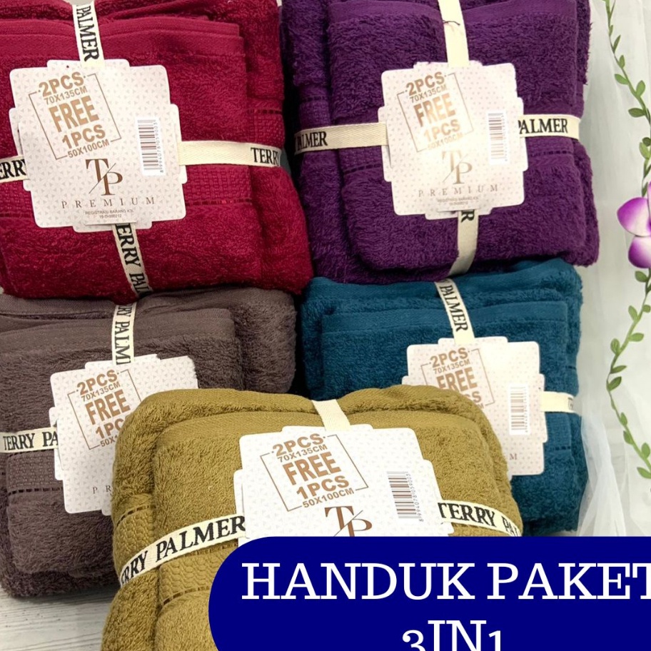 12.12 SALE SM Handuk Terry Palmer Set / Terry Palmer Premium / Terry Palmer / Handuk Terry Palmer Ka
