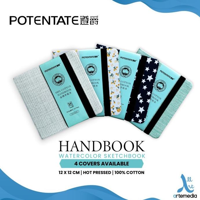 

Kertas Cat Air Potentate Cotton Handbook Watercolor Sketchbook Buku