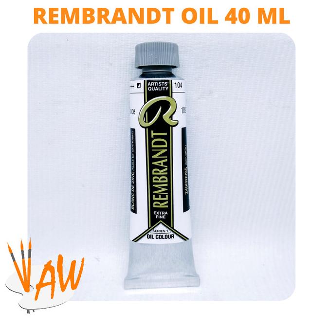 

Rembrandt Oil Color 40 ml Seri 1 Monochrom / Cat Minyak Merk Rembrandt