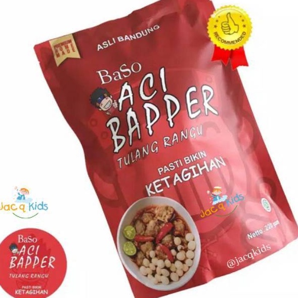 

Realpct Baso Aci Bapper Tulang Rangu | Bapper Mercon