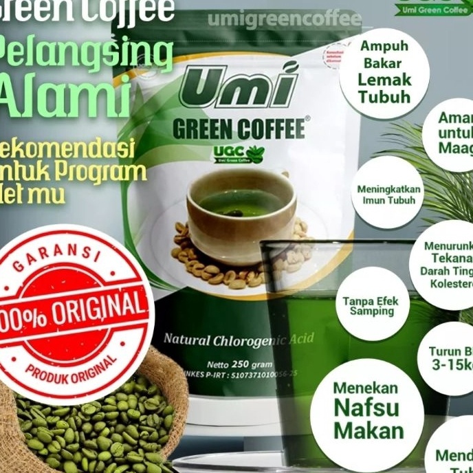 

✨Terbaru✨ umi green coffee cara diet anti ribet herbal pelangsing no.1 di indonesia 