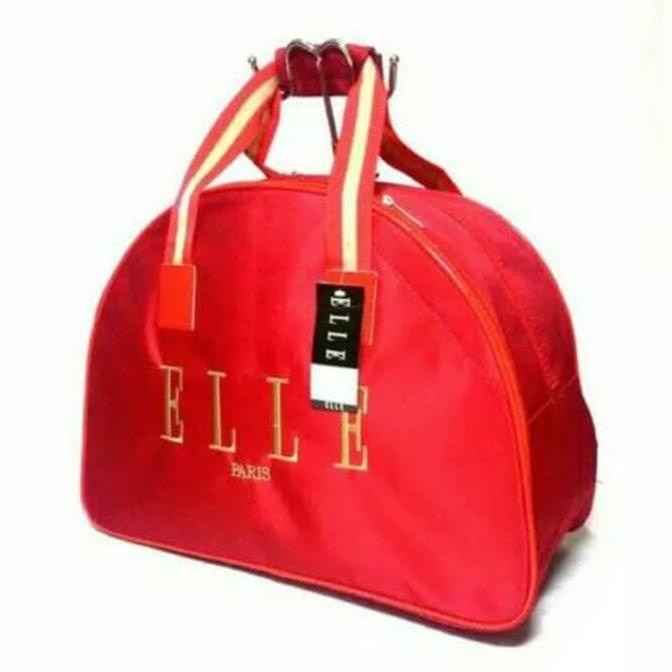 Tas Travel Tas Koper Jinjing Pakaian Elle Maroon