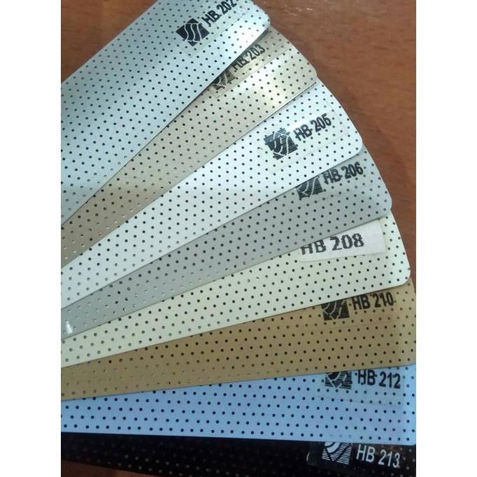 Terbaru Kerai Alumunium / Tirai Alumunium Bintik Bolong ( Perforated )