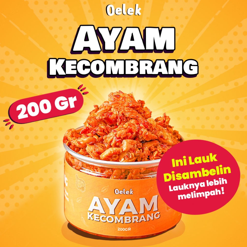 

Terbaru 2.2 Oelek Ayam Kecombrang Oelek / Lauk Ayam Kecombrang / Lauk Siap Saji