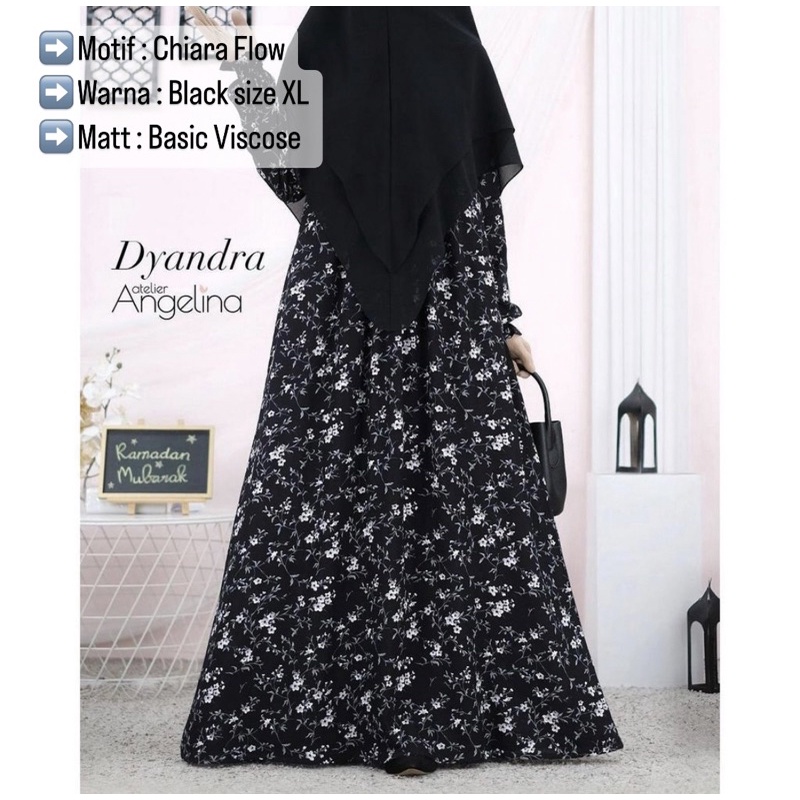 Gamis Atelier Angelina Dress dan Little Angel