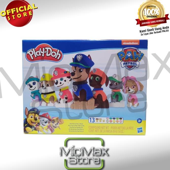 

Play Doh Playdoh Paw Patrol Hero Pack All Characters