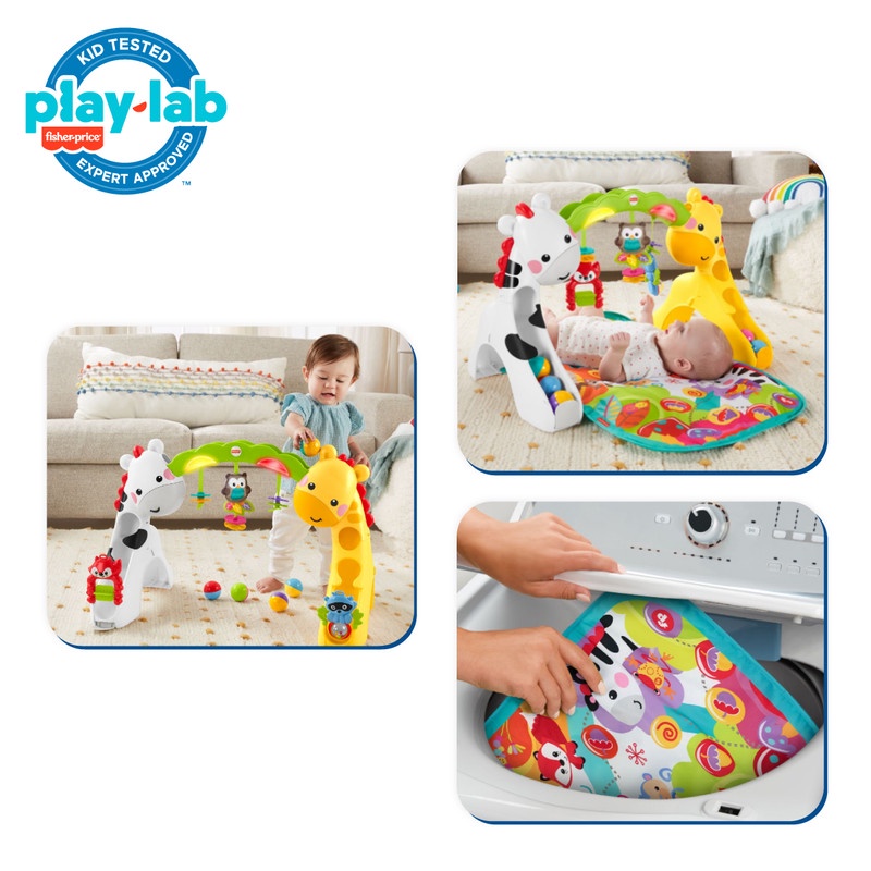 Fisher-Price Newborn-to-Toodler Play Gym - Matras Tidur Bermain Anak