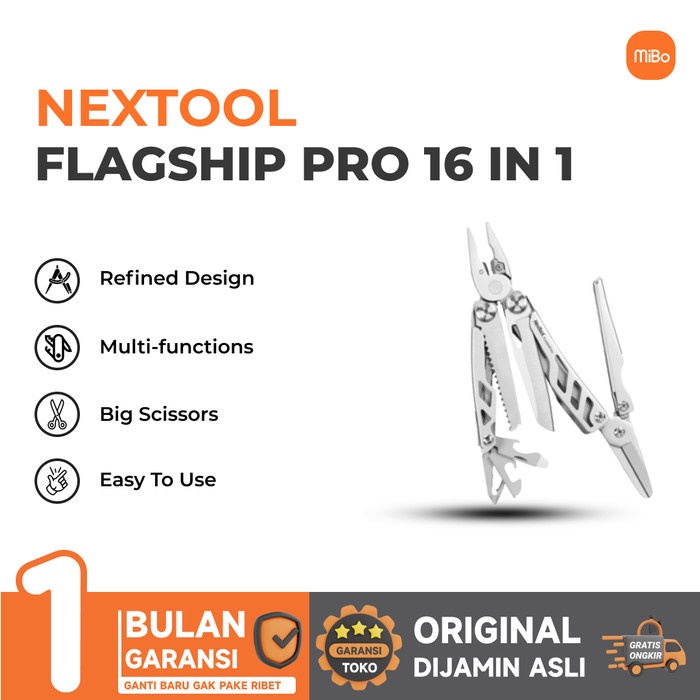 Terlaris Nextool Flagship Pro 16 In 1 Multipurpose Toolkit