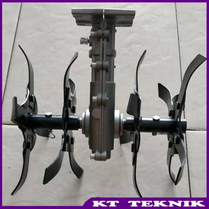 Terlaris Mini Tiller Head Cakar Baja Potong Rumput 328 As Kotak
