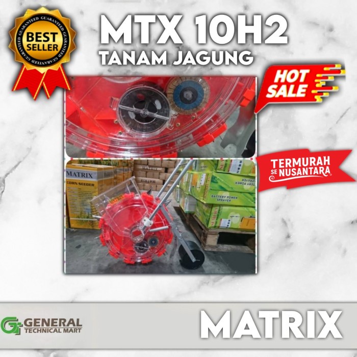 Terlaris Alat Tanam Jagung Matrix 10H2, Mesin Tanam Jagung