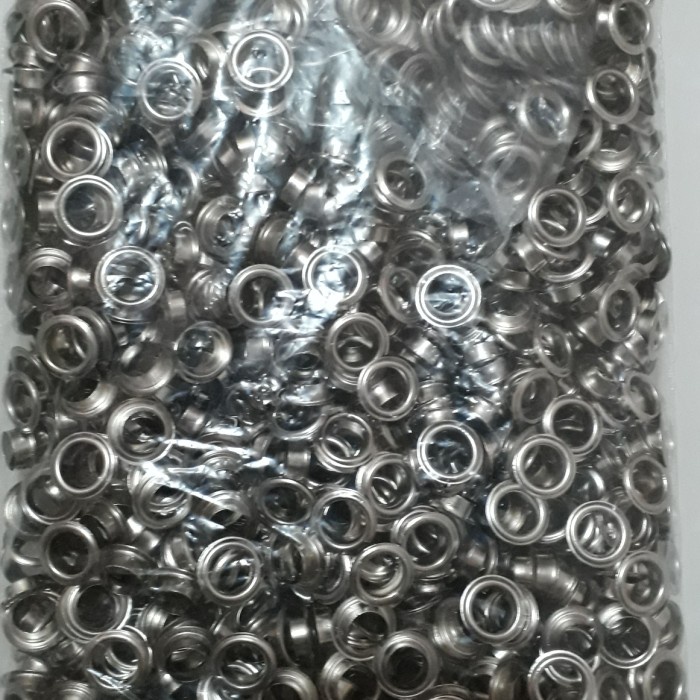 

Terlaris Mata Ayam Ukr 24 /10Mm ( Warna Nikel)