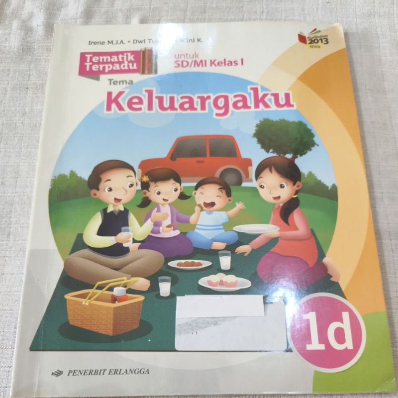 Tematik terpadu 1d erlangga kelas 1sd