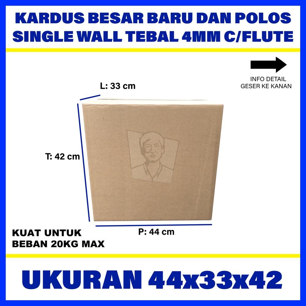 

Terlaris Kardus Box Karton Packing Murah Uk 44 X 33 X 42 Untuk Pindahan Erp