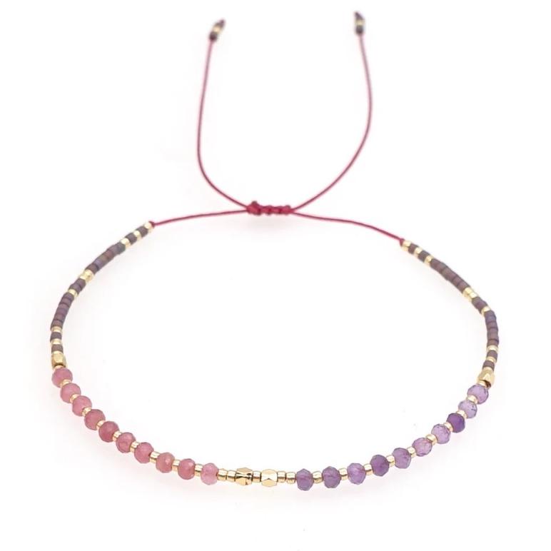 Terbaru Gelang Natural Stone Miyuki Beads