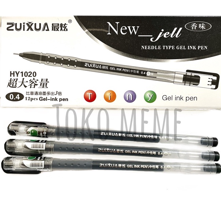 

ぽ XL 8971 [1 PACK=12pcs] PROMO PULPEN GEL ZUIXUA NEW JELL - PULPEN GEL MURAH 0,4MM STAR ケ