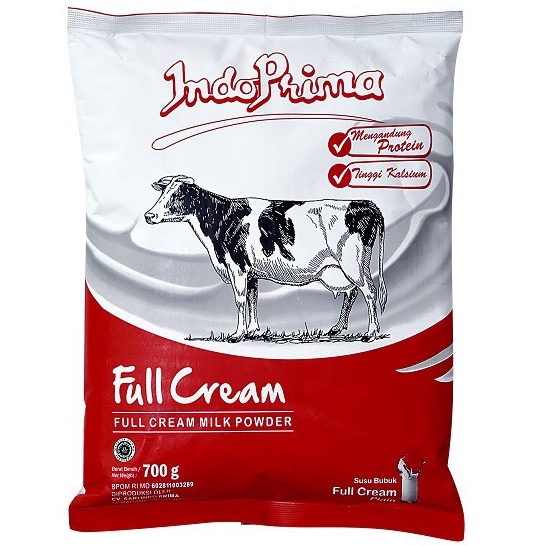 

PWFQ1875㊗ Susu Bubuk Indoprima Full Cream (untuk penggemuk badan) ukuran 700 Gram ㊚