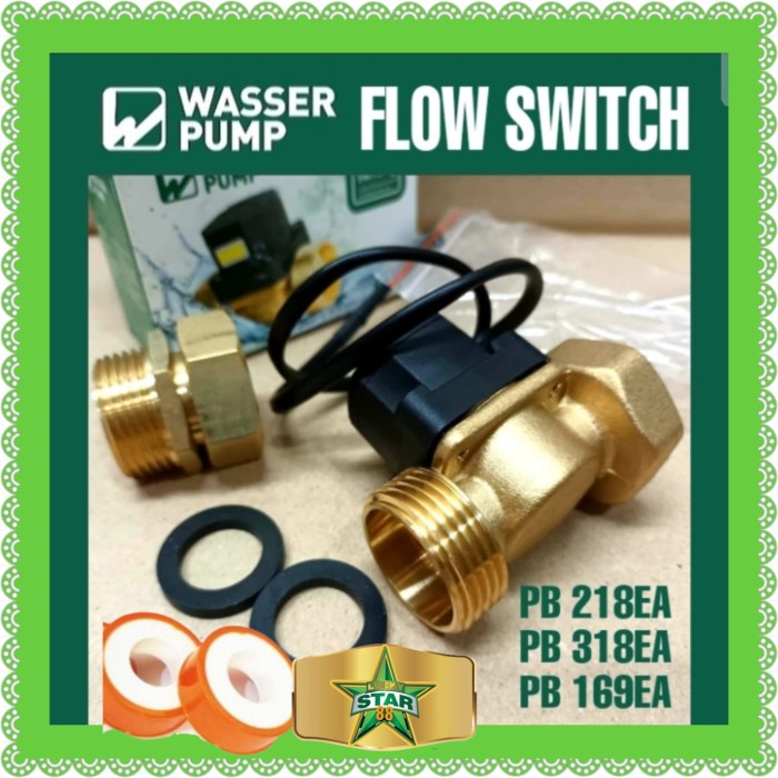Water flow switch control pompa air booster pendorong wasser otomatis