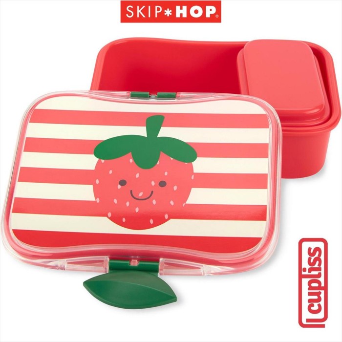 Terlaris Skip Hop Zoo Lunch Kit 700 Ml 779010 Strawberry Kotak Makan Skiphop