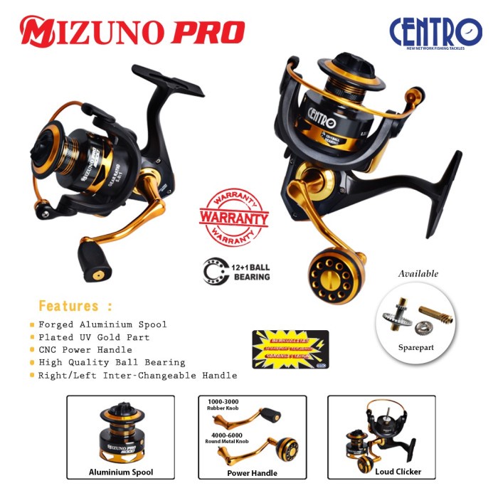 Reel Centro Mizuno Pro