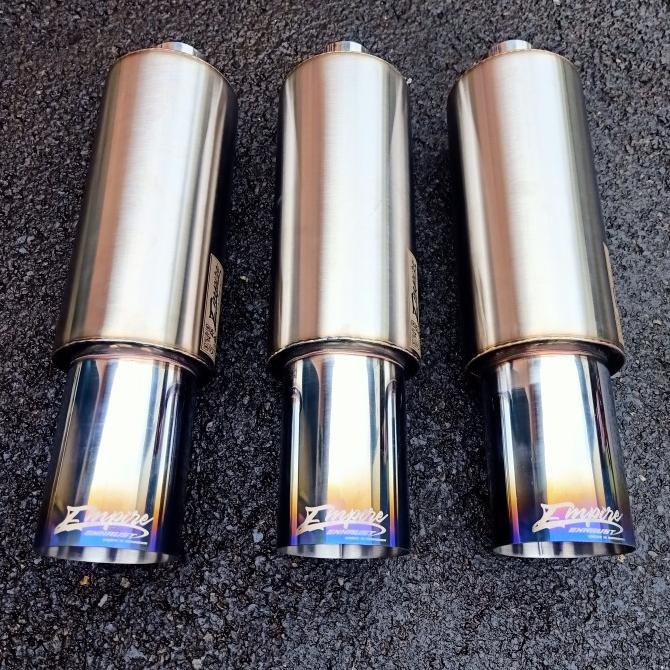 EMP001 Knalpot Mobil Racing Full Bass Kenalpot Mobil Empire Exhaust