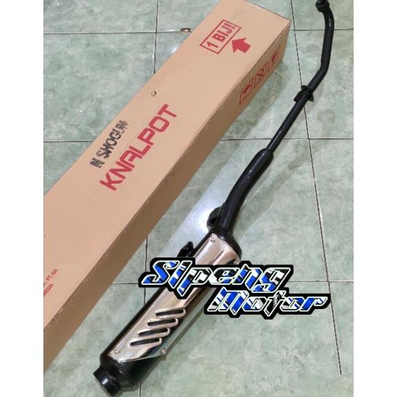 Diskon Knalpot Standard Suzuki New Shogun 110 R 2000 2001 2002 2003 - Knalpot Standard Motor - Spare