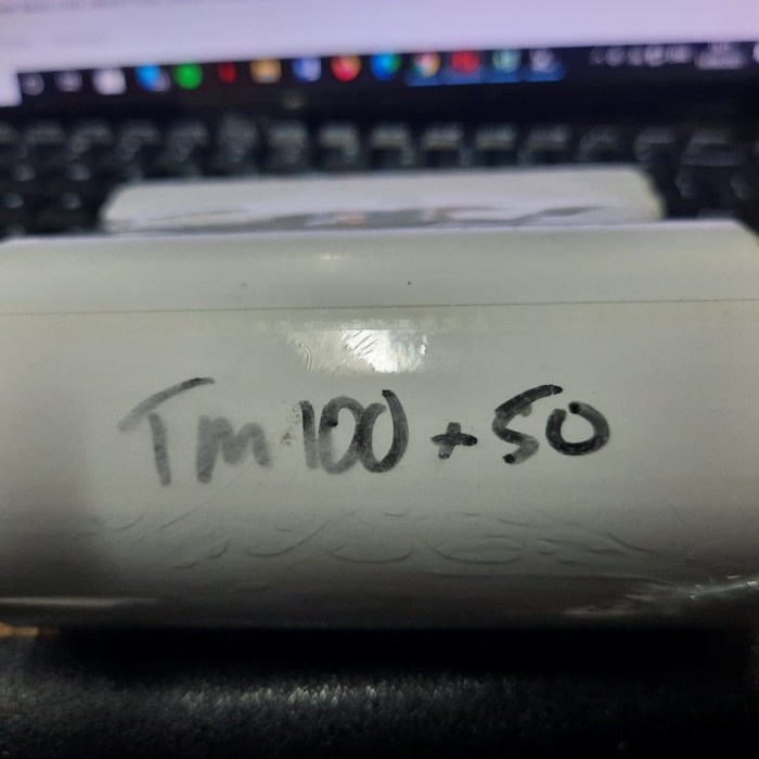 

Terlaris Kertas Label Sticker Barcode Thermal 100X50 10X5 100 X 50 Isi 250Pcs